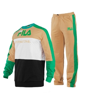 ست بلوز وشلوار مردانه Fila یقه گرد مدل 41080